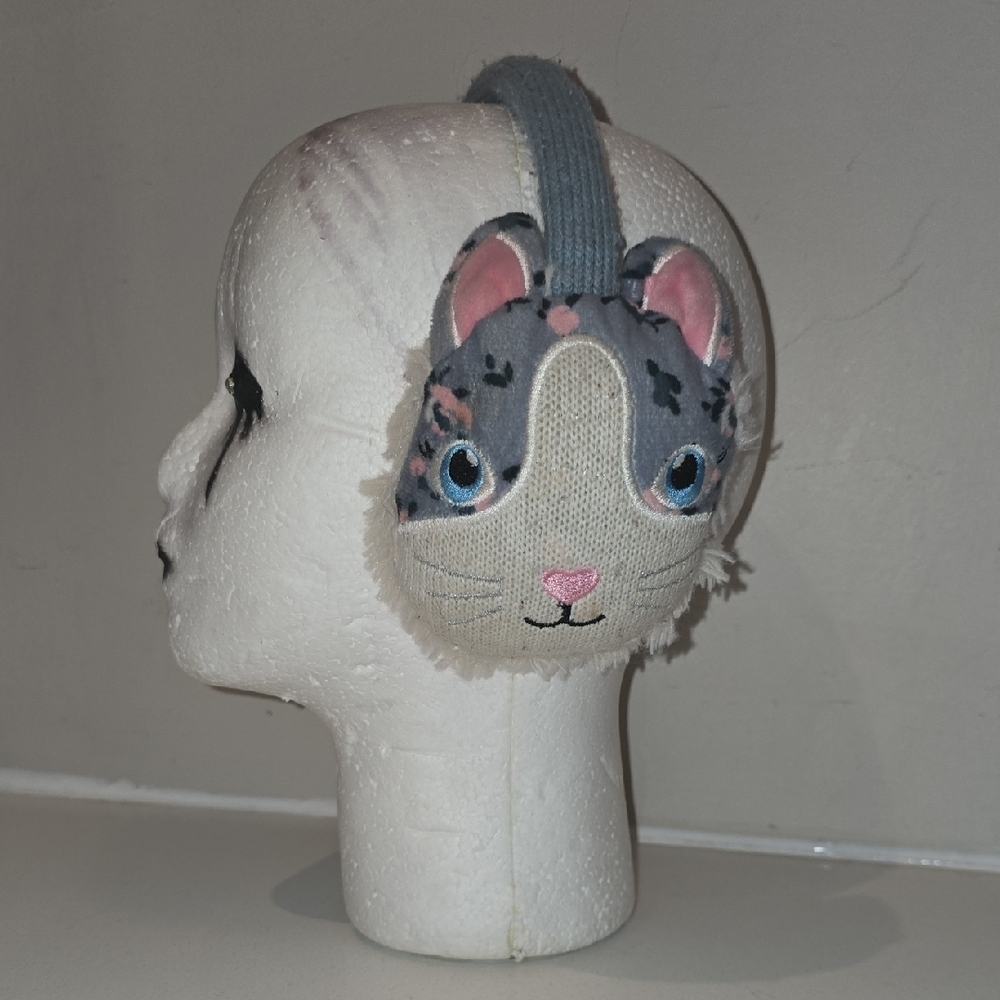 The Children's Place Plush Over-Ear Muffs- Cat - Picture 1 of 3